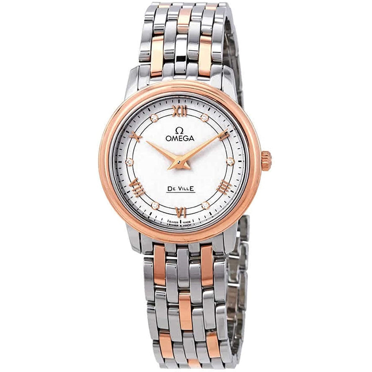 Omega Women's 424.20.27.60.52.003 De Ville Two-Tone Stainless Steel Watch
