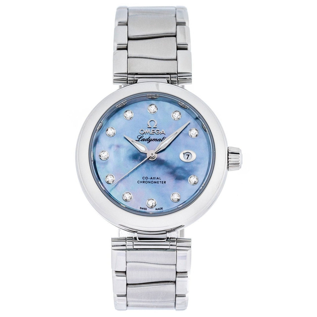 Omega Women&#39;s 425.30.34.20.57.003 De Ville Ladymatic Stainless Steel Watch