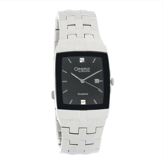 Bulova Men's 43D101 Caravelle Stainless Steel Watch