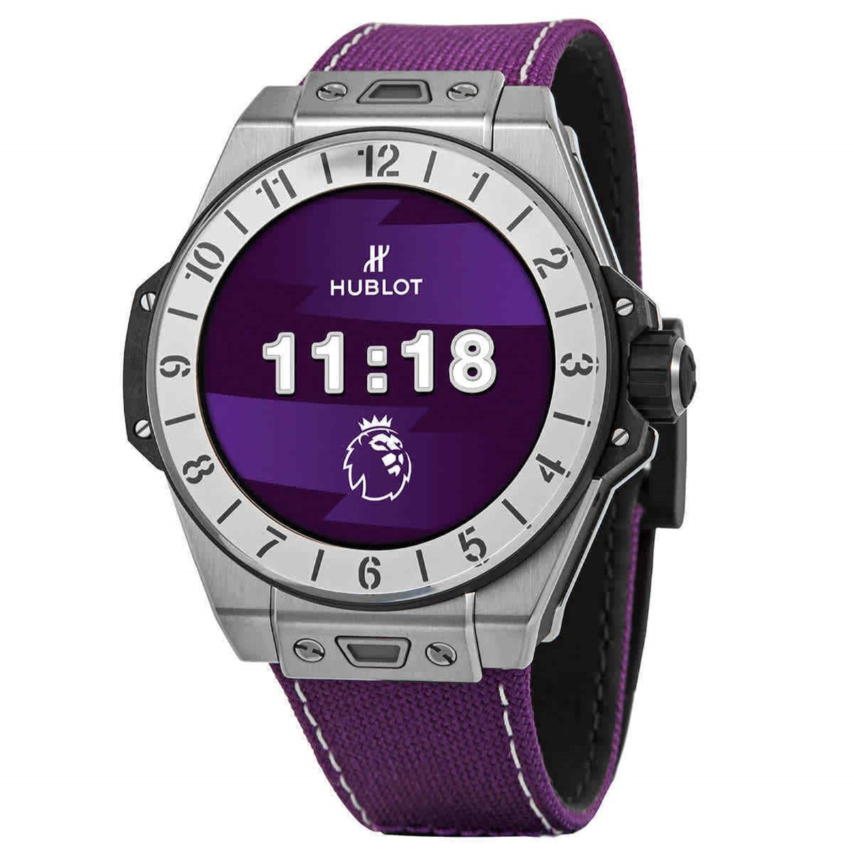 Hublot Men's 440.NX.1100.NR.PLW21 Big Bang Purple Fabric Watch