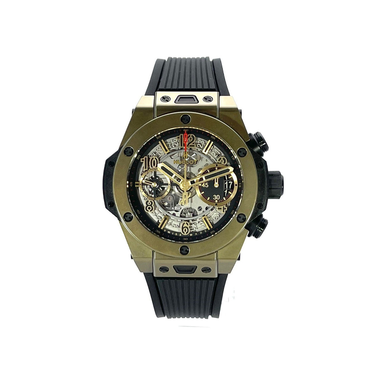 Hublot Men's 441.MX.1138.RX Big Bang Chronograph Black Rubber Watch