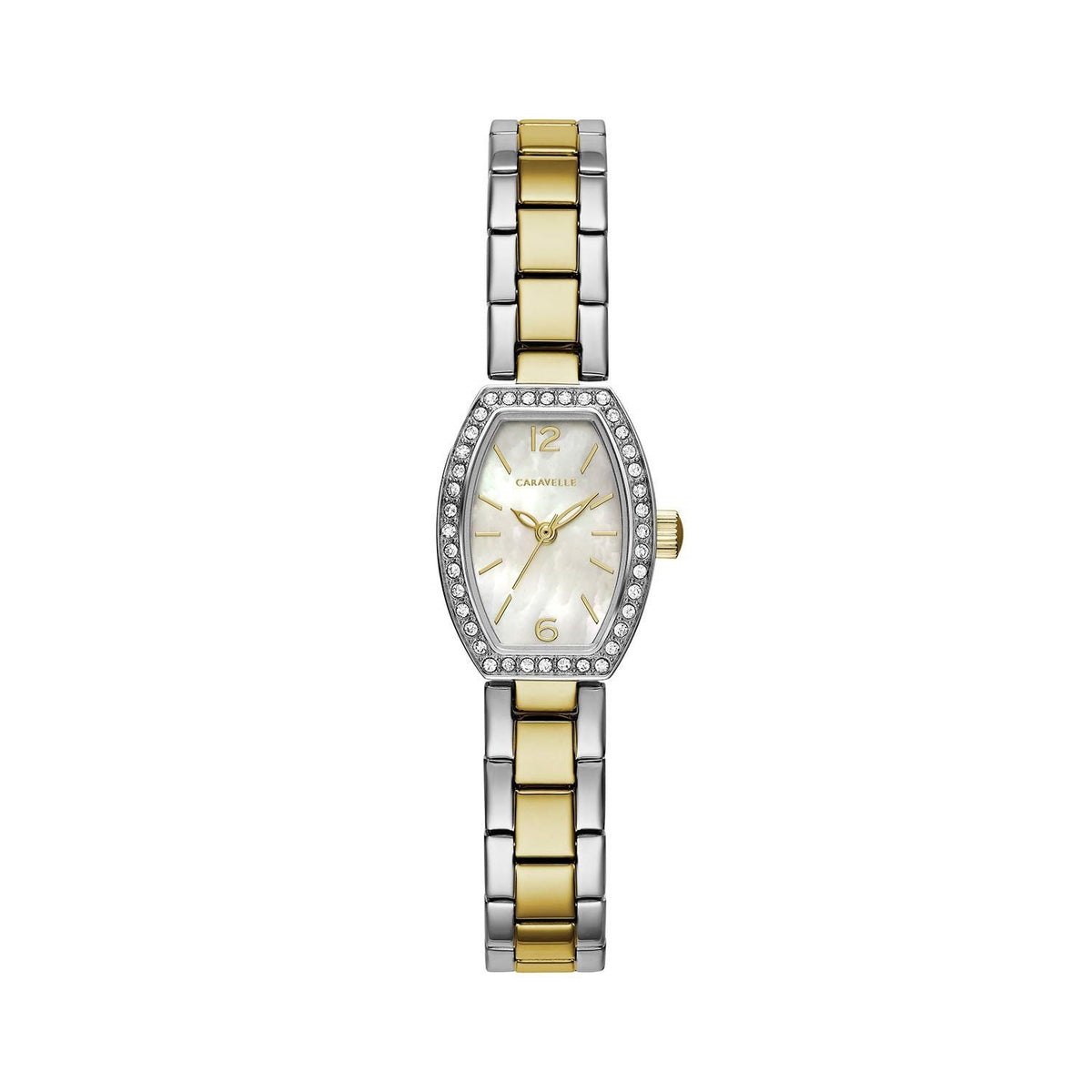 Bulova Women&#39;s 45L168 Caravelle Two-Tone Stainless Steel Watch
