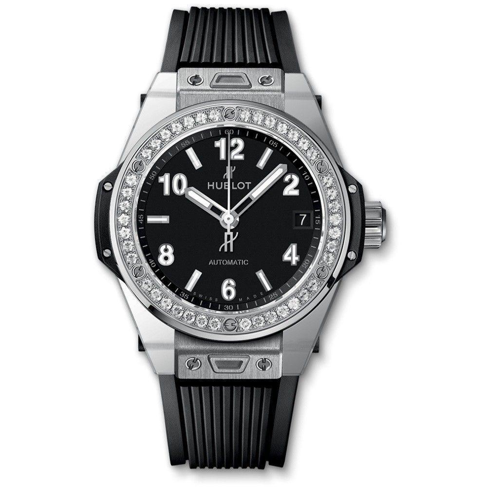 Hublot Men's 465.SX.1170.RX.1204 Big Bang One Click Black Rubber Watch