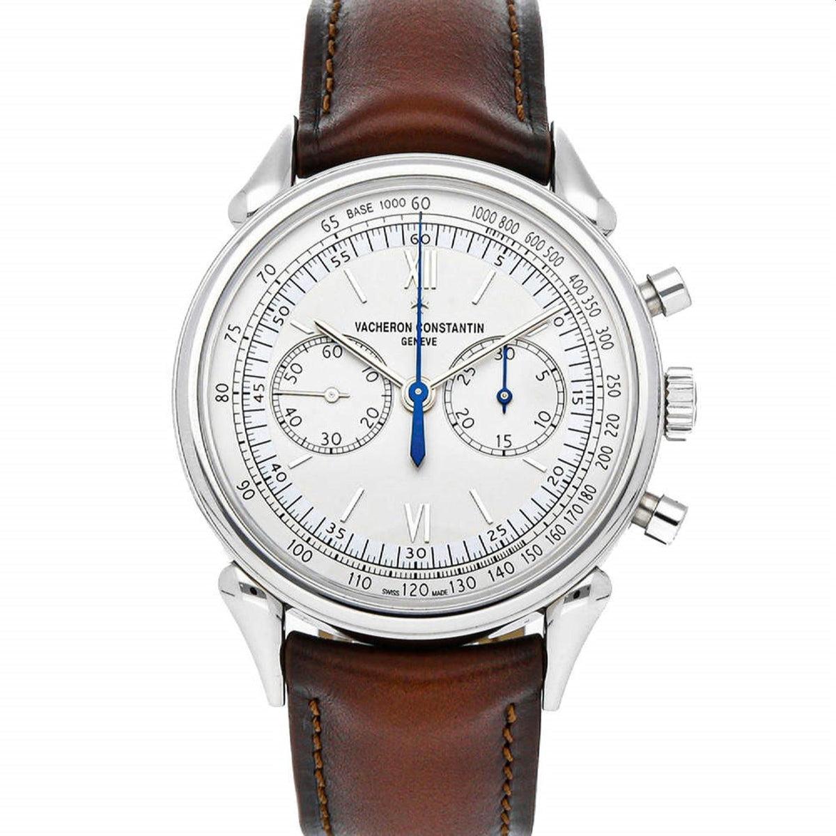 Vacheron Constantin Men's 5000H-000A-B582 Historiques Brown Leather Watch