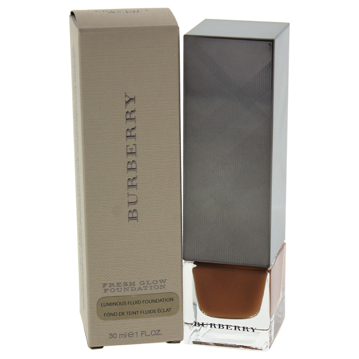 Burberry  Fresh Glow Luminous Fluid Foundation Chestnut 1.0 Oz (30 Ml) 1R002451