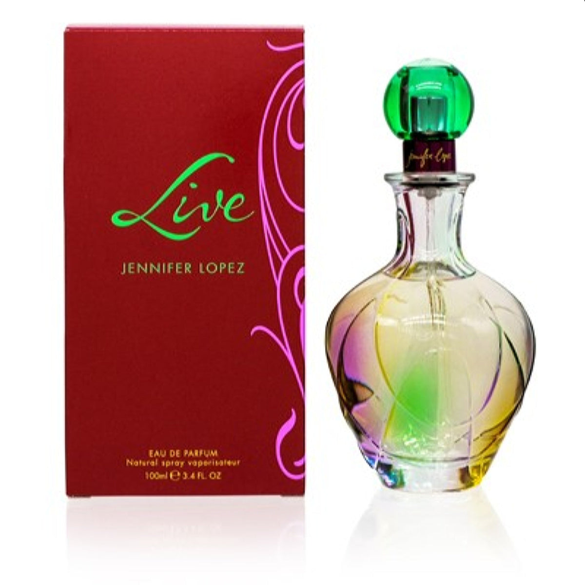 Live Jennifer Lopez Edp Spray 3.3 Oz For Women JLO8080
