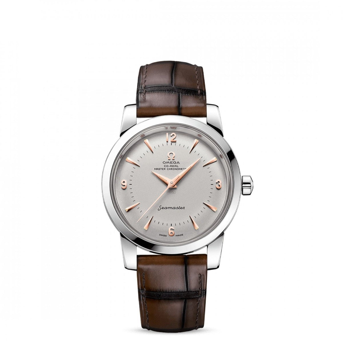 Omega Men's 511.93.38.20.99.002 Seamaster Brown Leather Watch
