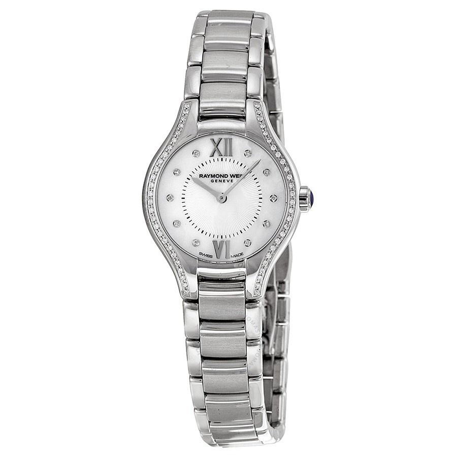 Raymond Weil Women&#39;s 5124-STS-00985 Noemia Diamond Stainless Steel Watch