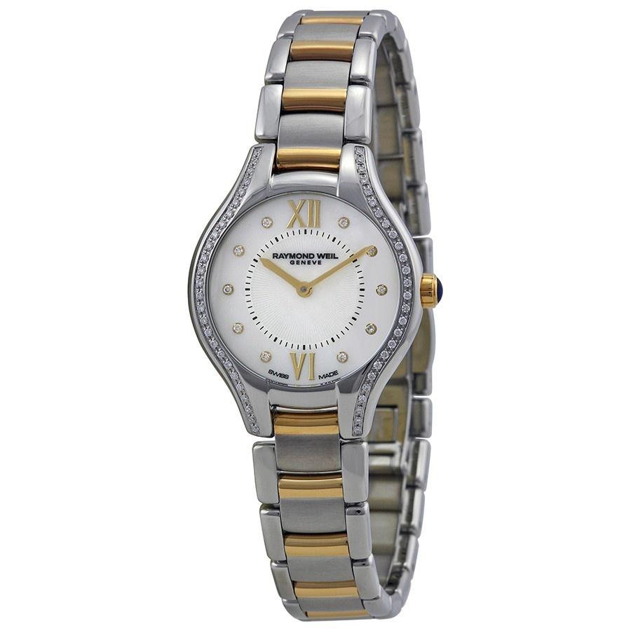 Raymond Weil Women&#39;s 5127-SPS-00985 Noemia Diamond Two-Tone Stainless Steel Watch