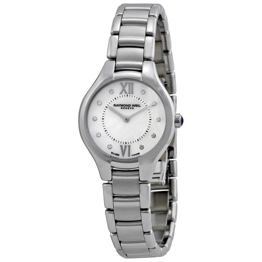 Raymond Weil Women&#39;s 5127-ST-00985 Noemia Diamond Stainless Steel Watch