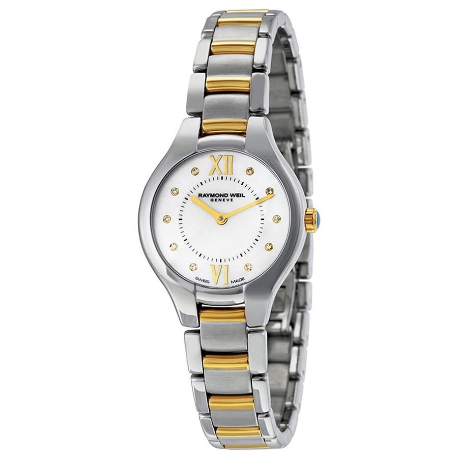 Raymond Weil Women&#39;s 5127-STP-00985 Noemia Diamond Two-Tone Stainless Steel Watch