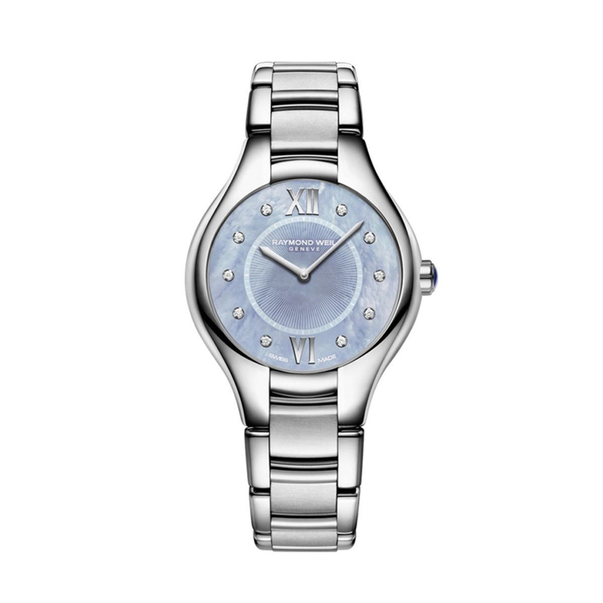 Raymond Weil Women&#39;s 5132-ST-00955 Noemia Diamond Stainless Steel Watch