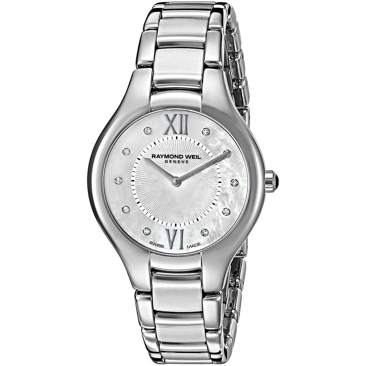 Raymond Weil Women&#39;s 5132-ST-00985 Noemia Diamond Stainless Steel Watch