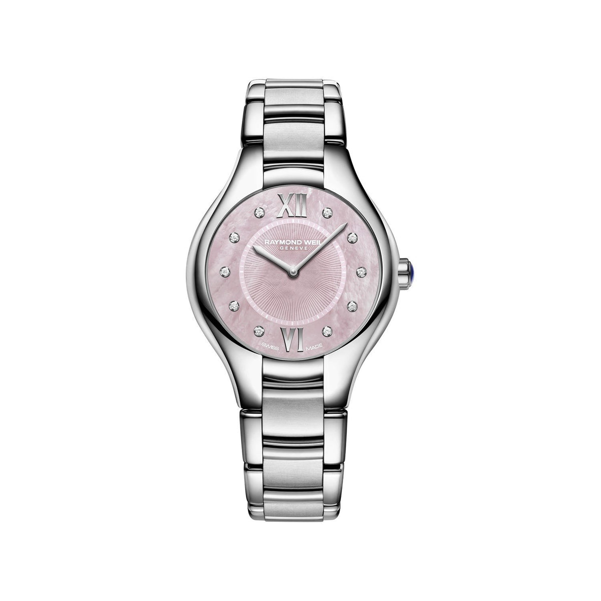 Raymond Weil Women&#39;s 5132-ST-00986 Noemia Diamond Stainless Steel Watch