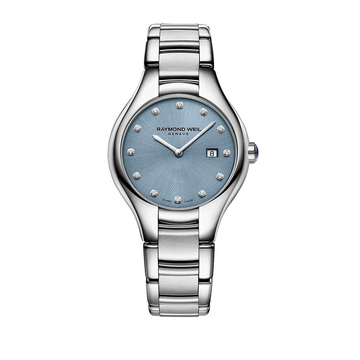 Raymond Weil Women&#39;s 5132-ST-50081 Noemia Diamond Stainless Steel Watch