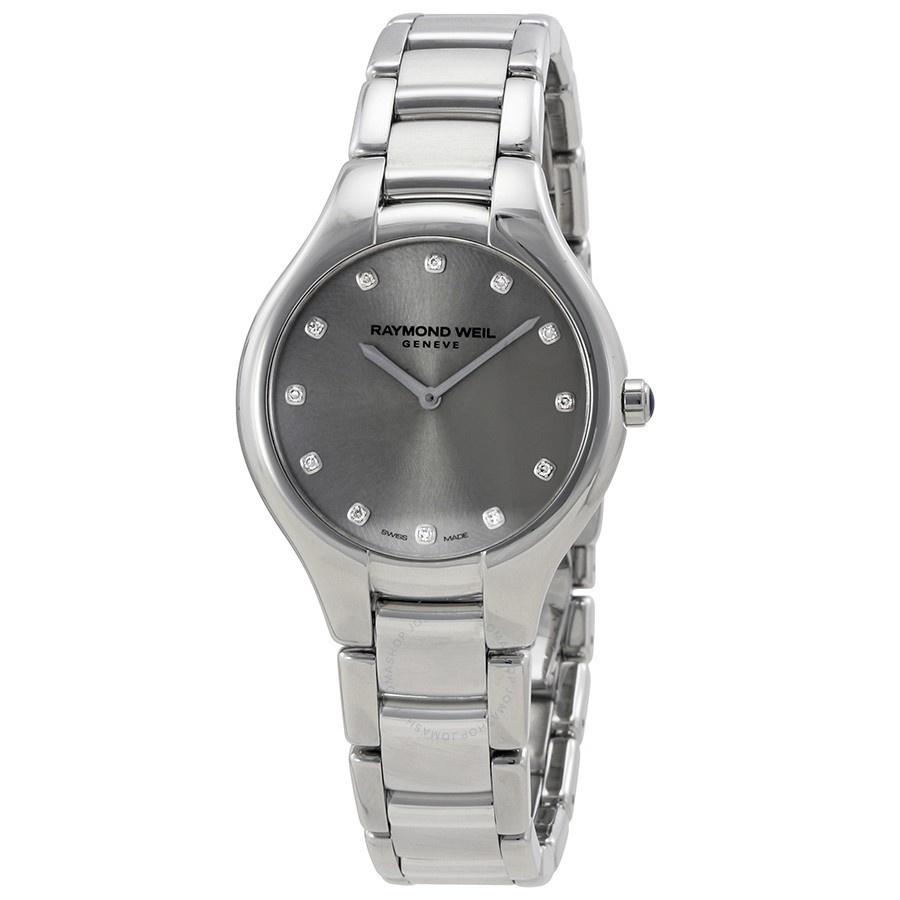 Raymond Weil Women&#39;s 5132-ST-65081 Noemia Diamond Stainless Steel Watch