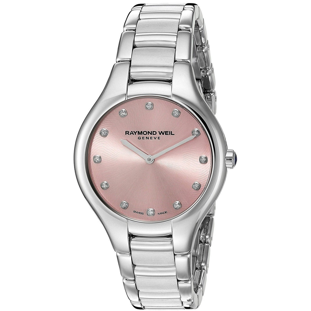 Raymond Weil Women&#39;s 5132-ST-80081 Noemia Diamond Stainless Steel Watch