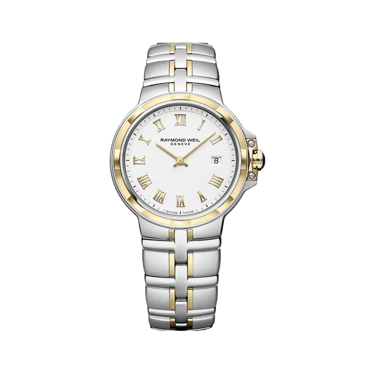 Raymond Weil Women&#39;s 5180-STP-00308 Parsifal Two-Tone Stainless Steel Watch