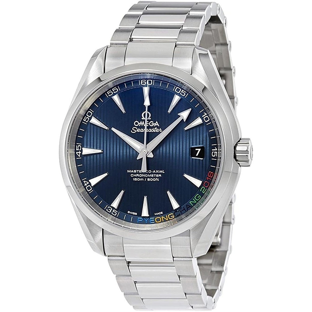 Omega Men&#39;s 522.10.42.21.03.001 Seamaster Aqua Terra Stainless Steel Watch