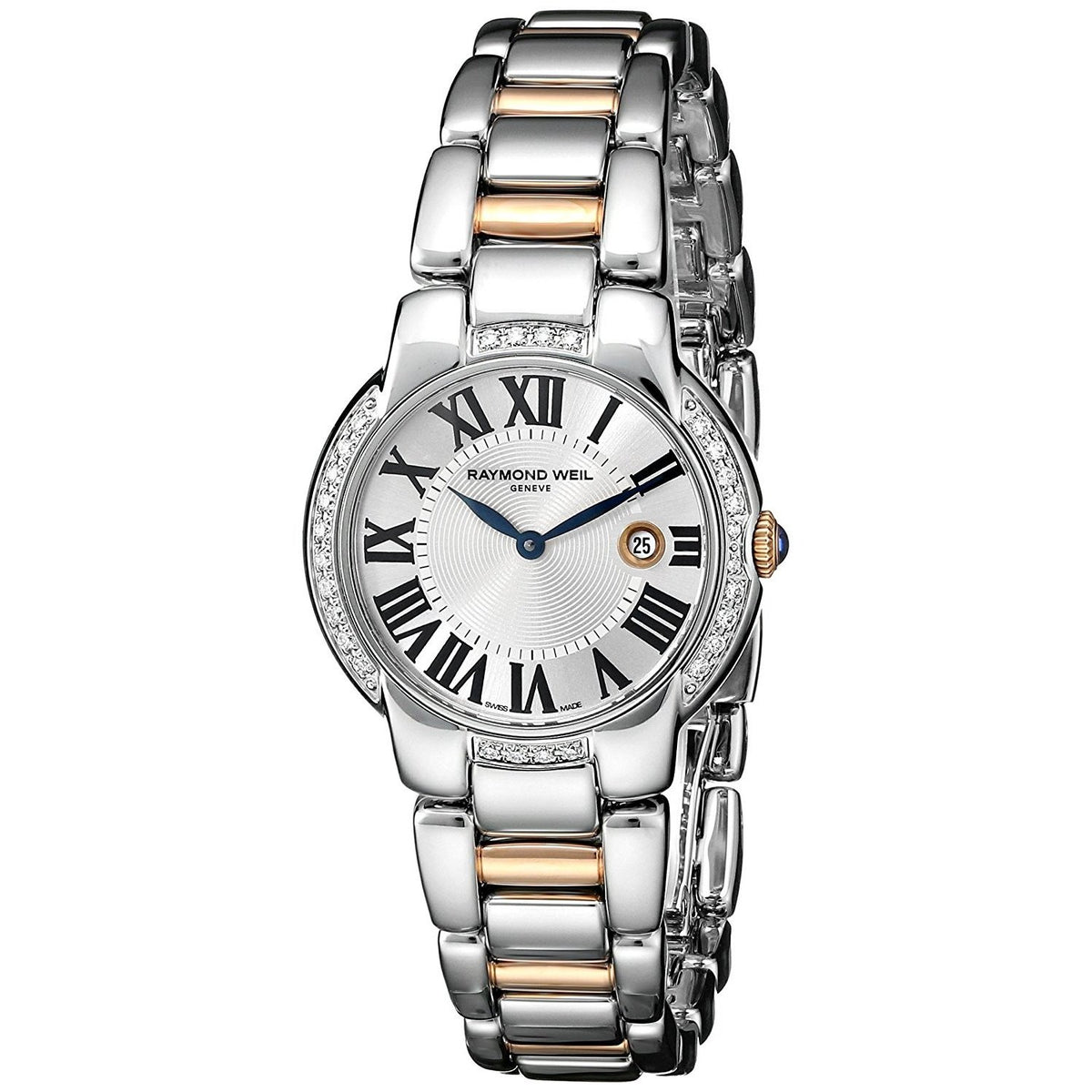 Raymond Weil Women&#39;s 5229-S5S-00659 Jasmine Diamond Two-Tone Stainless Steel Watch