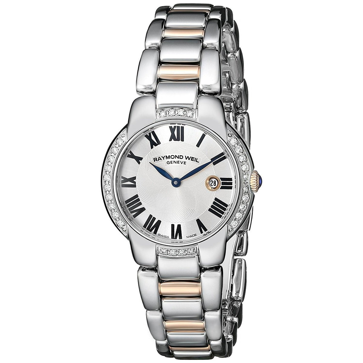 Raymond Weil Women&#39;s 5229-S5S-01659 Jasmine Diamond Two-Tone Stainless Steel Watch