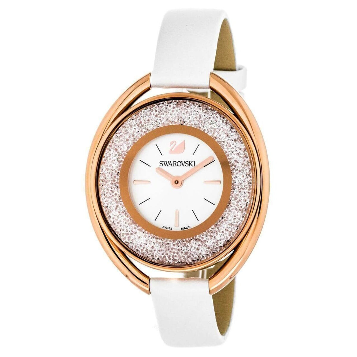 Swarovski Women's 5230946 Crystalline White Leather Watch