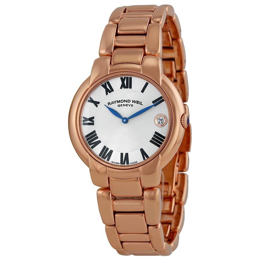 Raymond Weil Women's 5235-P5-01659 Jasmine Rose-Tone Stainless Steel Watch
