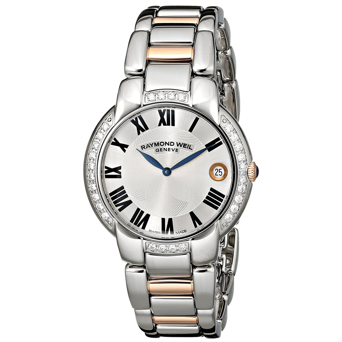 Raymond Weil Women&#39;s 5235-S5S-01659 Jasmine Diamond Two-Tone Stainless Steel Watch