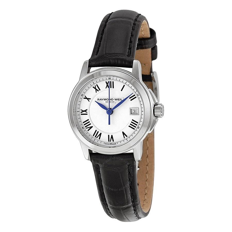 Raymond Weil Women's 5378-STC-00300 Tradition Black Leather Watch