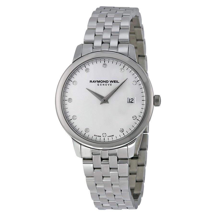 Raymond Weil Women&#39;s 5388-ST-65081 Toccata Diamond Stainless Steel Watch