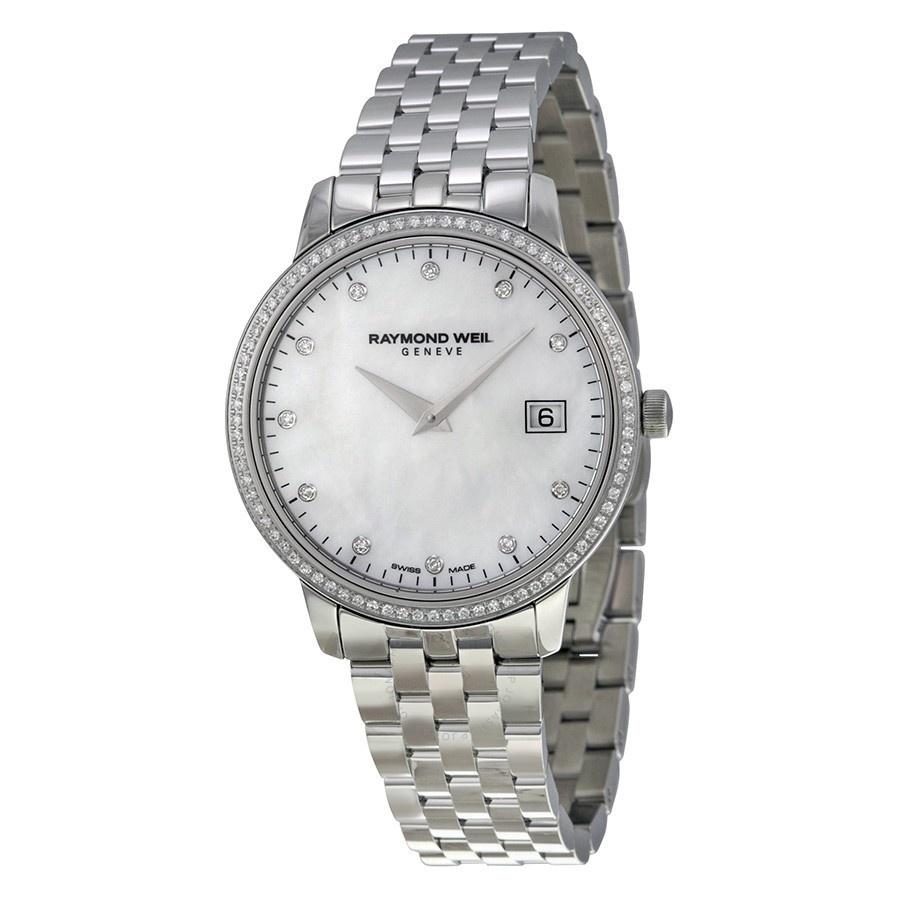 Raymond Weil Women&#39;s 5388-STS-97081 Toccata Diamond Stainless Steel Watch
