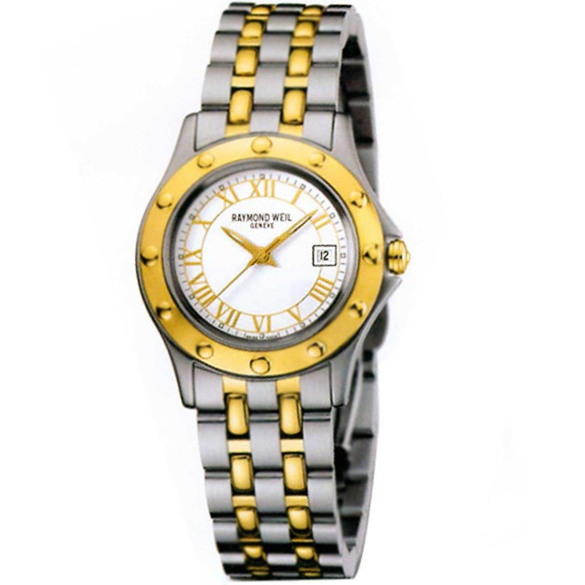 Raymond Weil Women&#39;s 5390-STP-00308 Tango Two-Tone Stainless Steel Watch