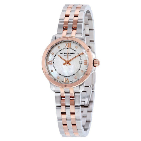Raymond Weil Women's 5391-SB5-00995 Tango Diamond Two-Tone Stainless Steel Watch