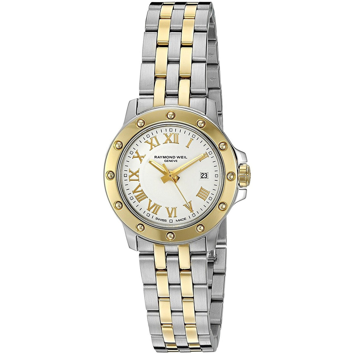 Raymond Weil Women&#39;s 5399-STP-00308 Tango Two-Tone Stainless Steel Watch