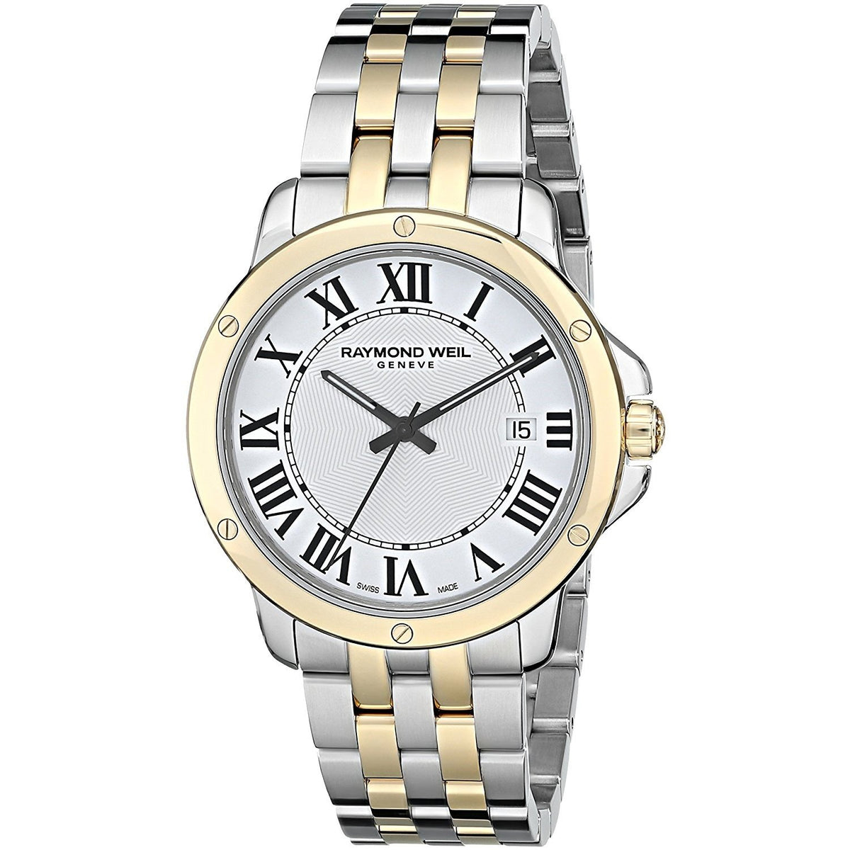 Raymond Weil Men&#39;s 5591-STP-00657 Tango Two-Tone Stainless Steel Watch