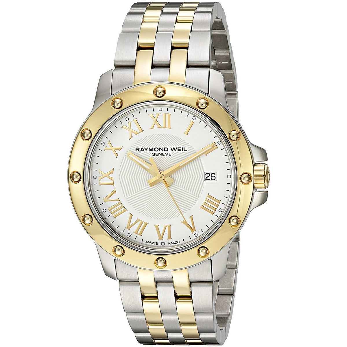 Raymond Weil Men&#39;s 5599-STP-00308 Tango Two-Tone Stainless Steel Watch