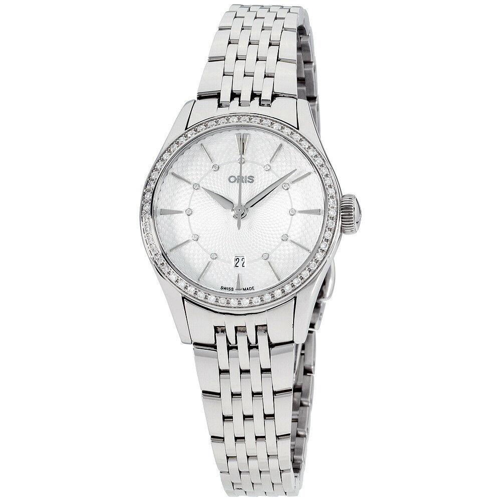 Oris Women's 56177224951MB Artelier Date Stainless Steel Watch