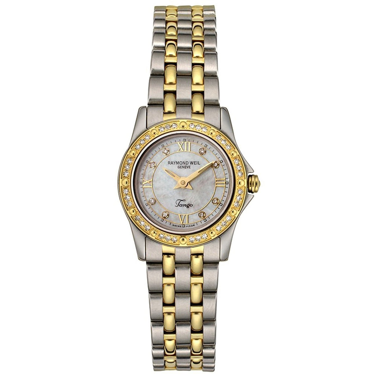 Raymond Weil Men&#39;s 5790-SPS-00995 Tango Diamond Two-Tone Stainless Steel Watch