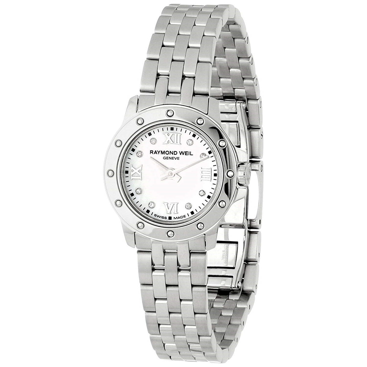Raymond Weil Women&#39;s 5799-ST-00995 Tango Diamond Stainless Steel Watch
