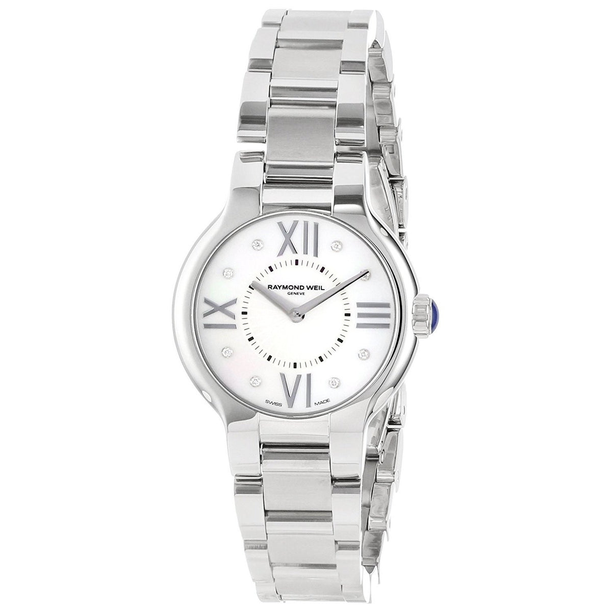 Raymond Weil Women&#39;s 5927-ST-00995 Noemia Diamond Stainless Steel Watch