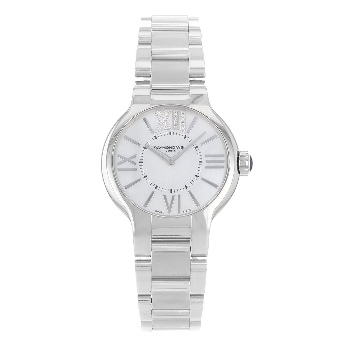 Raymond Weil Women&#39;s 5932-ST-00917 Noemia Diamond Stainless Steel Watch