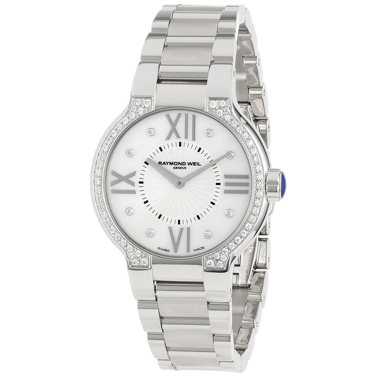 Raymond Weil Women&#39;s 5932-STS-00995 Noemia Diamond Stainless Steel Watch