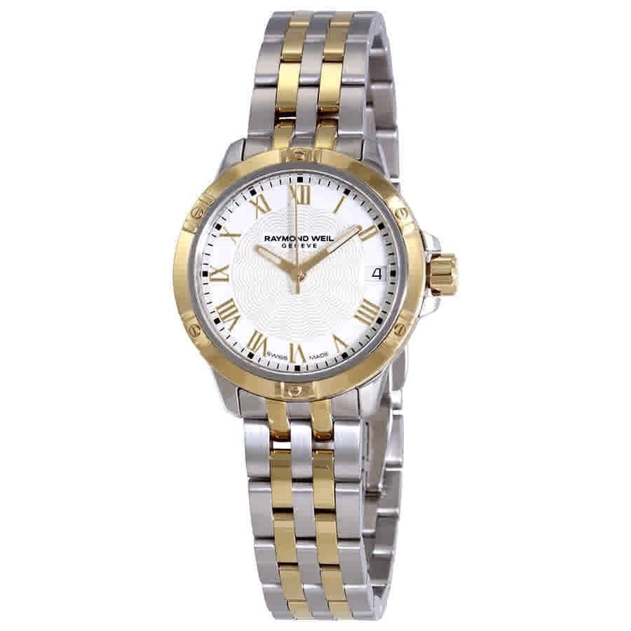 Raymond Weil Women&#39;s 5960-STP-00995 Tango Diamond Two-Tone Stainless Steel Watch