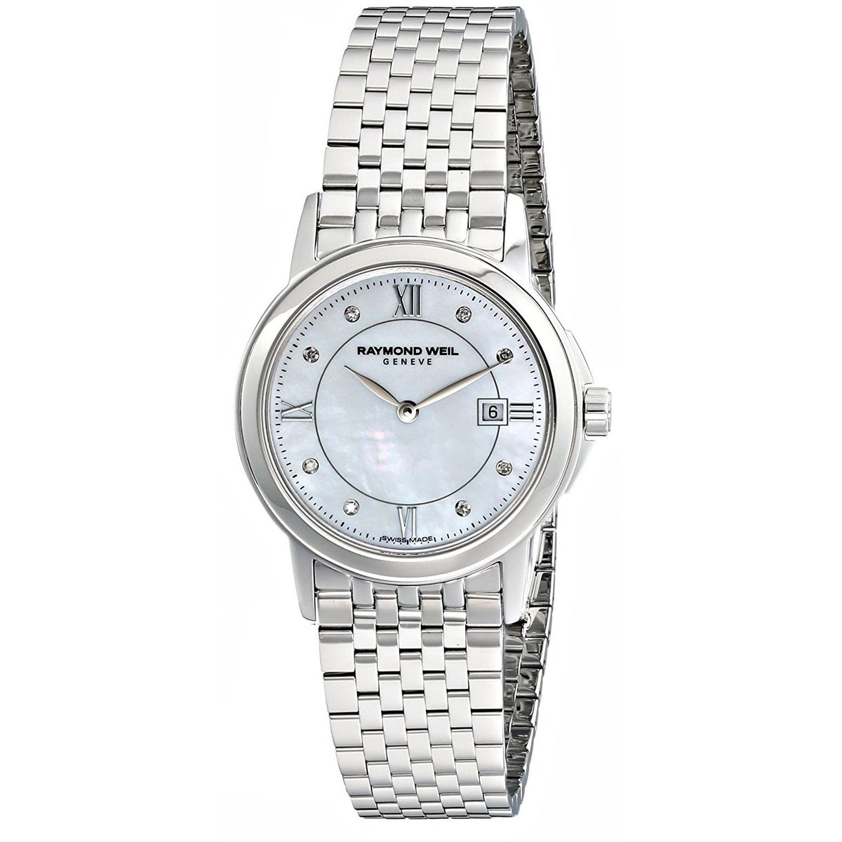 Raymond Weil Women&#39;s 5966-ST-00995 Maestro Diamond Stainless Steel Watch