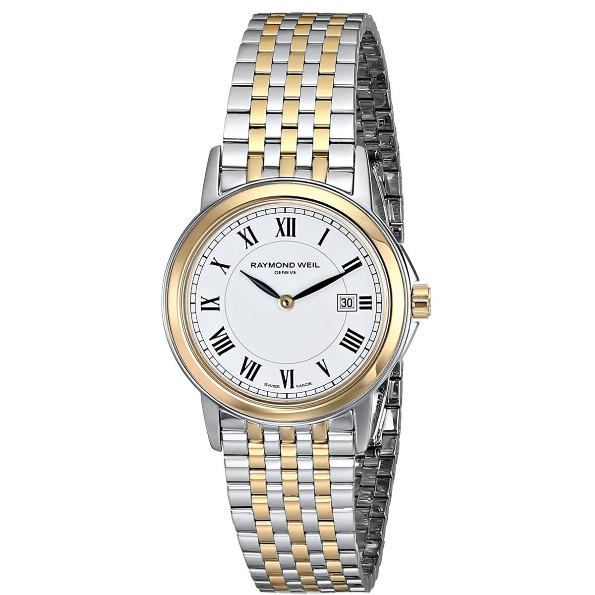 Raymond Weil Women&#39;s 5966-STP-00300 Maestro Two-Tone Stainless Steel Watch