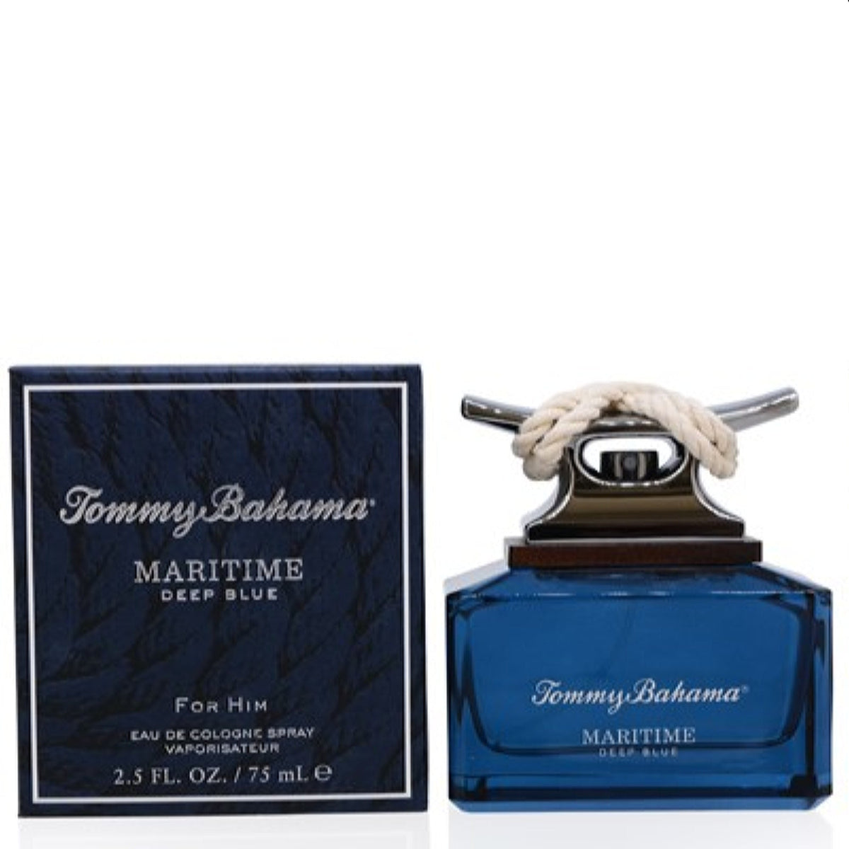 Maritime Deep Blue Tommy Bahama Cologne Spray 2.5 Oz (75 Ml) For Men  