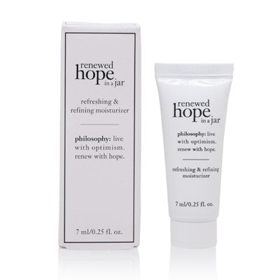 Philosophy Hope In A Jar Philosophy Refreshing &amp; Refining Moisturizer 0.25 Oz  