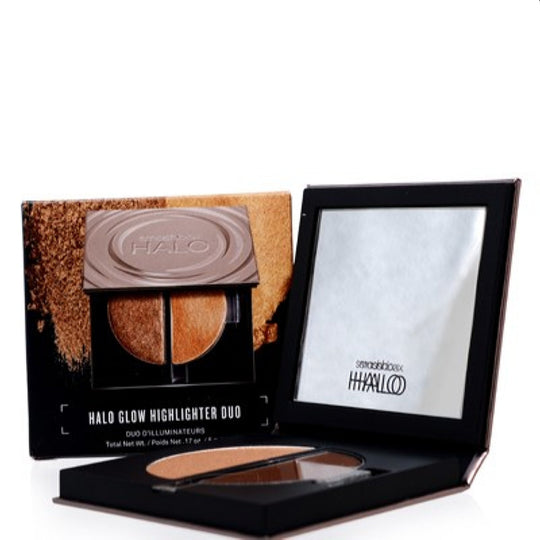 Smashbox Halo Glow Highlighter Duo (Golden Bronze) 0.17 Oz (5 Ml) C5JT