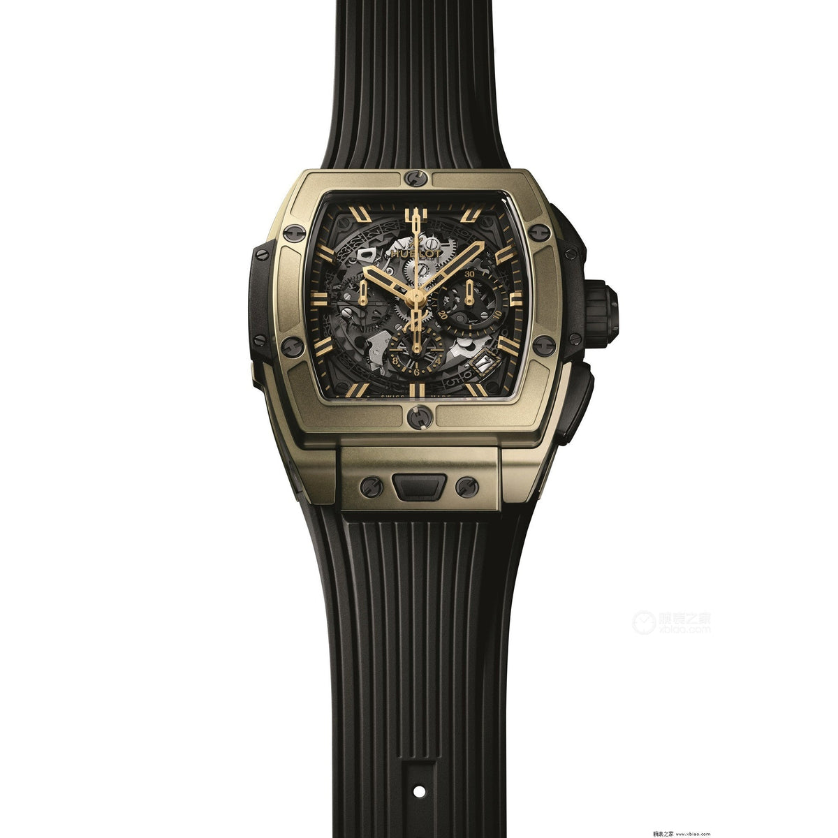 Hublot Men's 642.MX.0130.RX Spirit of Big Bang Chronograph Black Rubber Watch