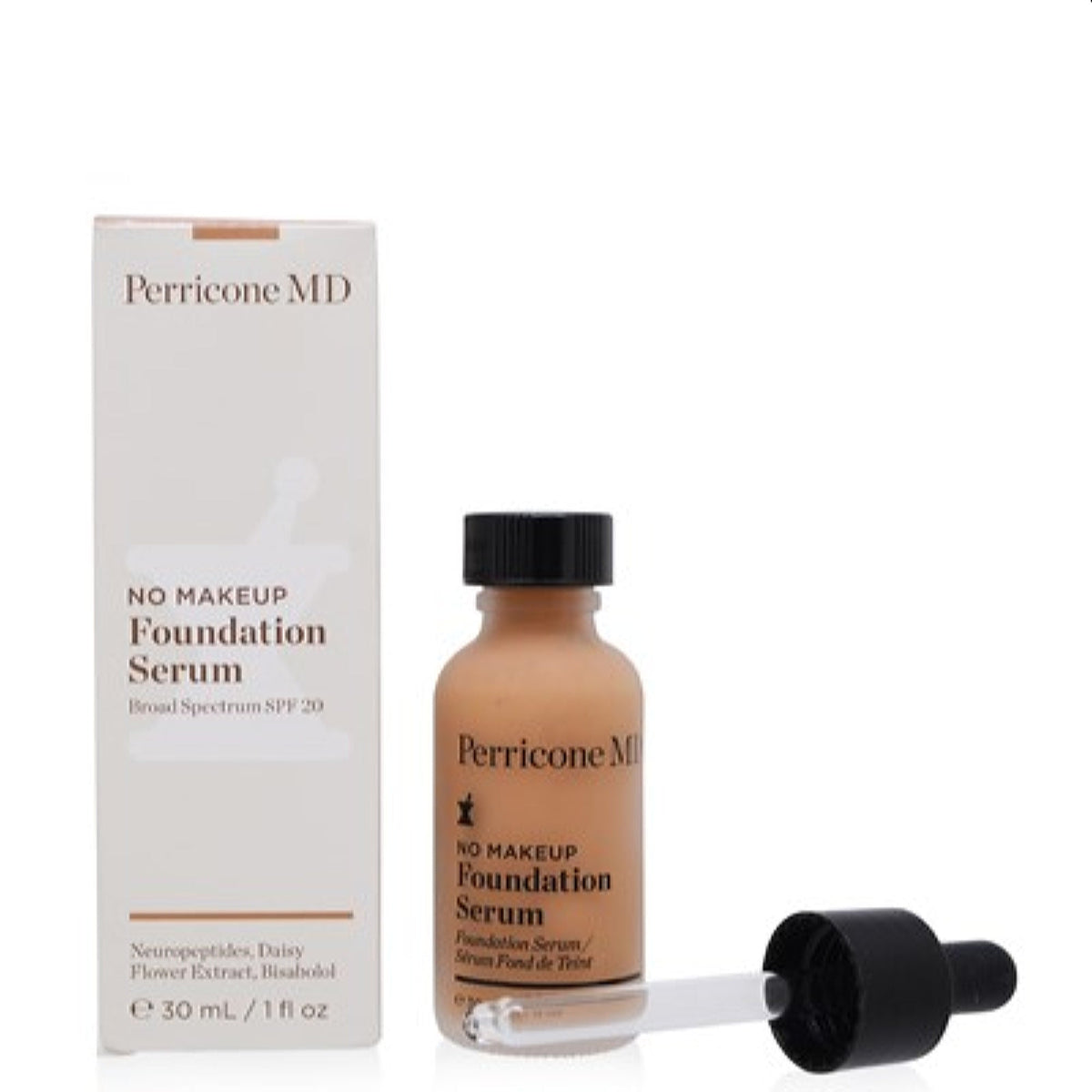 Perricone Md No Makeup Foundation Serum Broad Spectrum Spf 20 (Tan) 1.0 Oz   